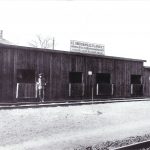 Széncsúszda a vasútállomáson 1938