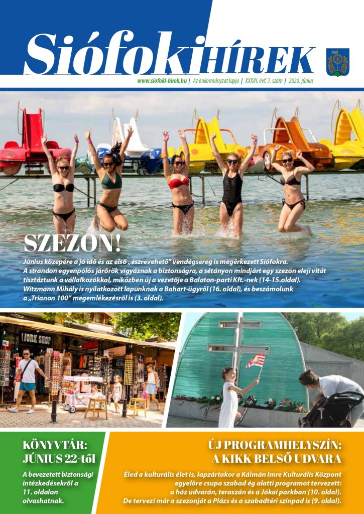 Siofoki hirek 2020 junius
