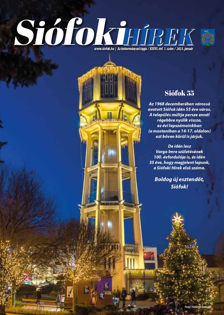 Siofoki hirek 2023 januar borito