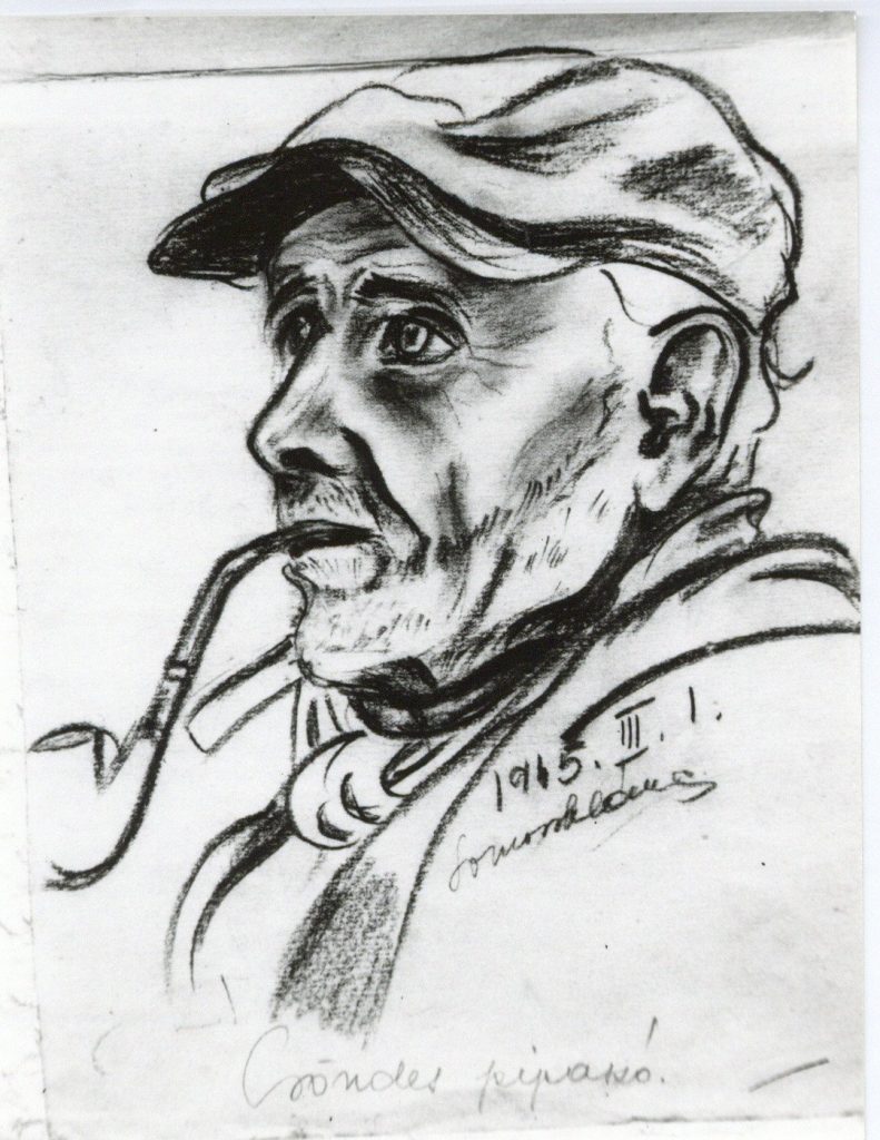 Kh 72.7 Siofoki Ovohelyen 1945 Ben Keszult Rajz Halala Elott Harom Hettel