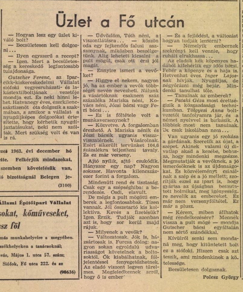 Kicsi Gutscher Bolt Somogymegyeihirlap 1964 03 1691702428 Pages151 151