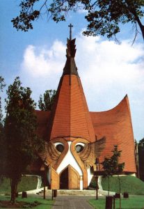 Evangelikus templom 1990.julius