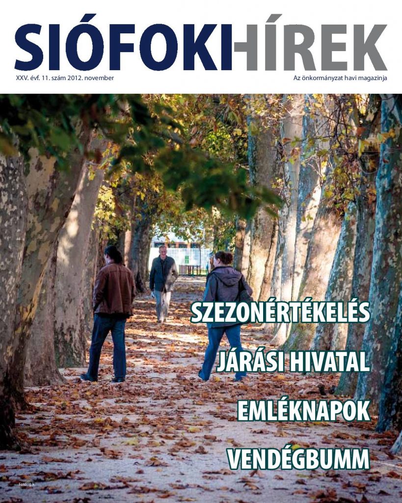 Siofok hirek 2012 november 11.szam