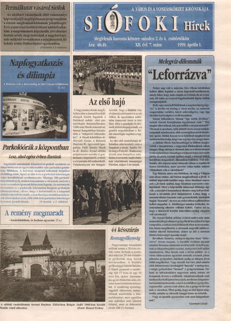 Siofoki hirek 1999 aprilis i 7.szam