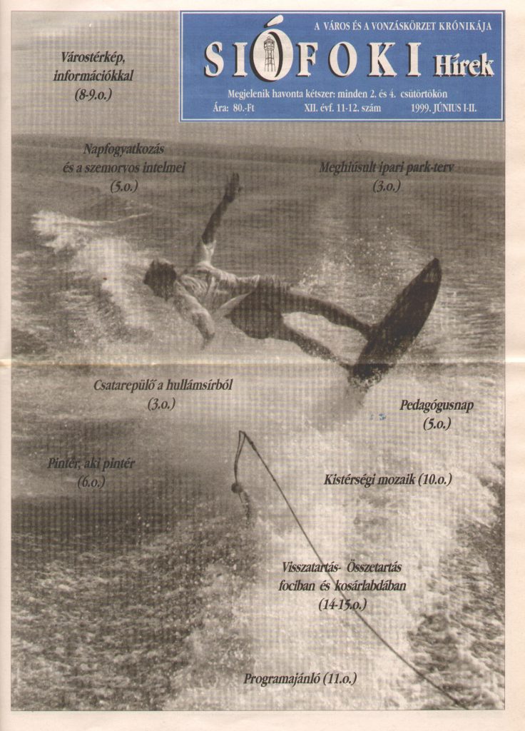 Siofoki hirek 1999 junius i ii 11 12.szam