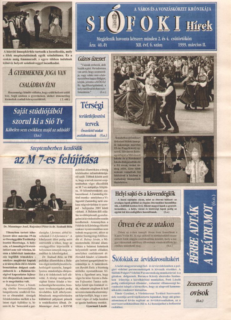 Siofoki hirek 1999 marcius ii 6.szam
