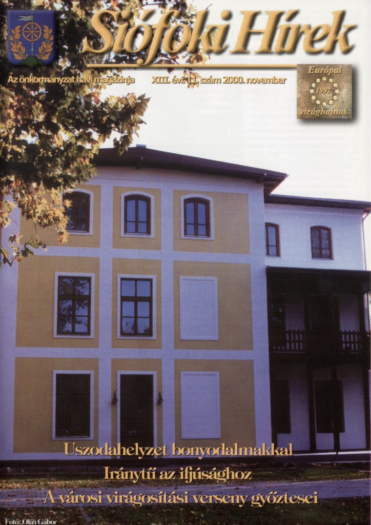 Siofoki hirek 2000 november 11.szam