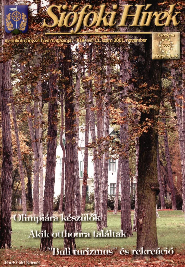 Siofoki hirek 2001 november 11.szam