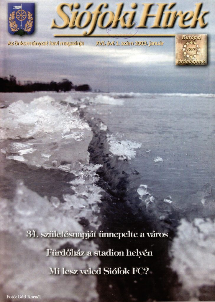 Siofoki hirek 2003 januar 1.szam