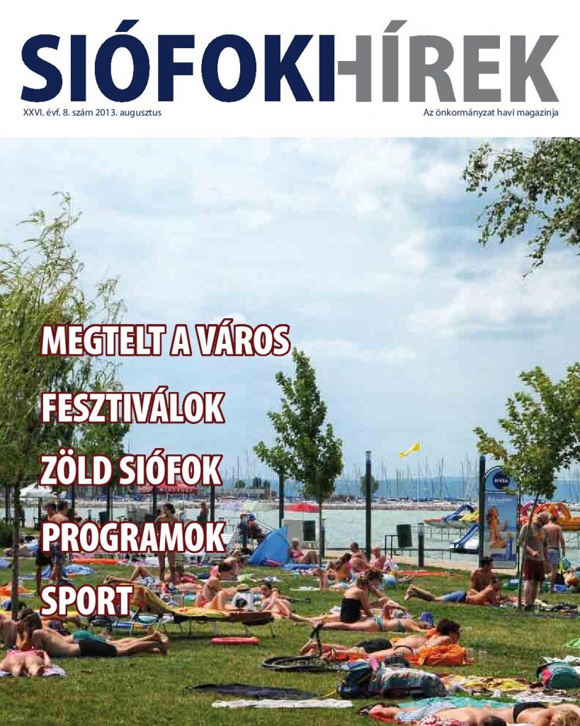 Siofoki hirek 2013 augusztus 8.szam