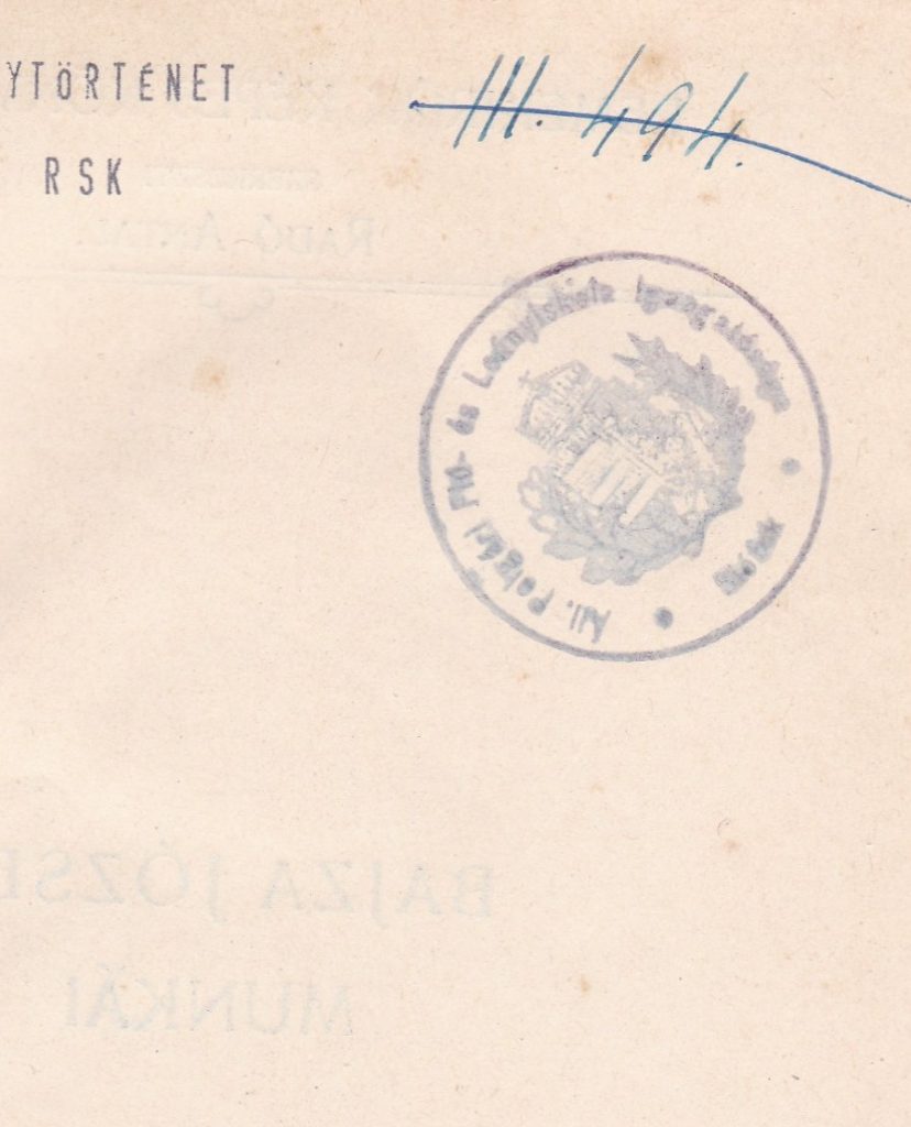 Polgari iskola belyegzo