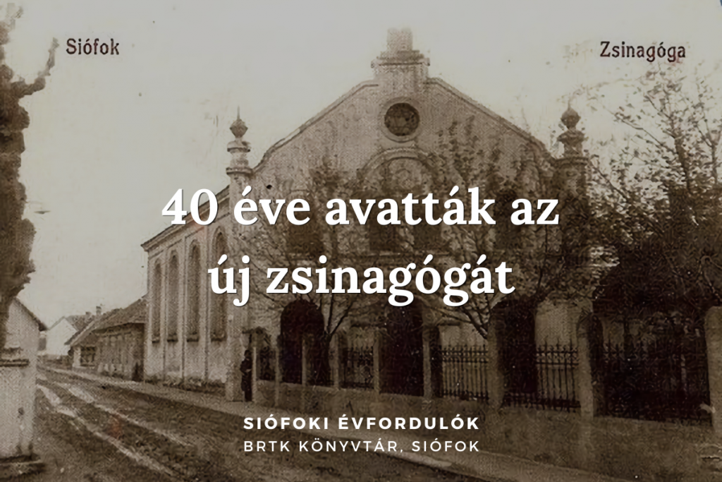 40 eve avattak az uj zsinagogat banner