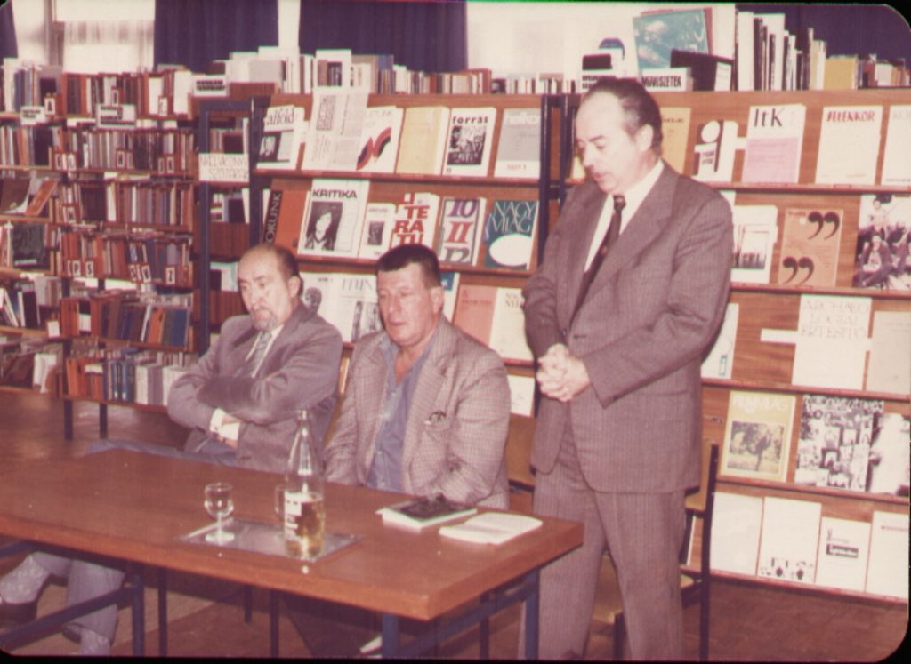 60 foto 1981.12.08. Karinthy Ferenc és Domokos Matyas